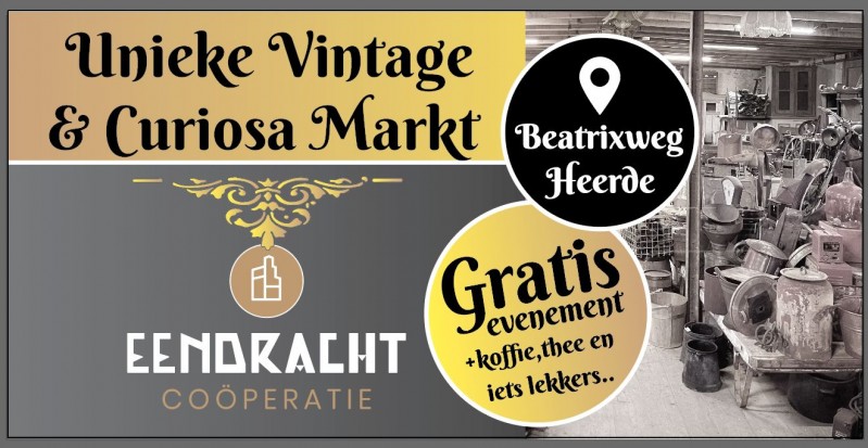 Eendracht Heerde vintage curiosa markt 2024