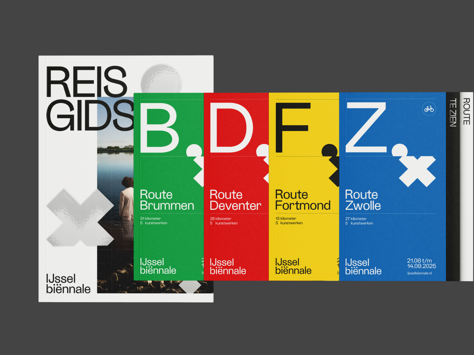 Reisgids en kaarten IJsselbiennale 2025 webshop