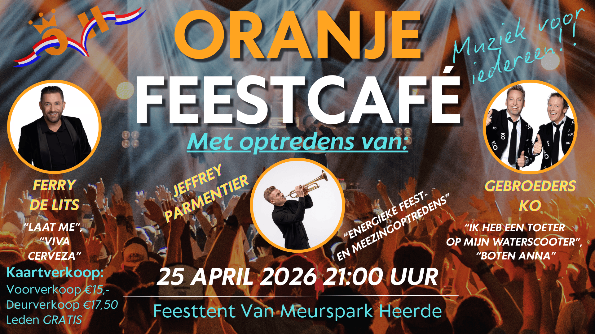 ORANJE FEESTCAFE